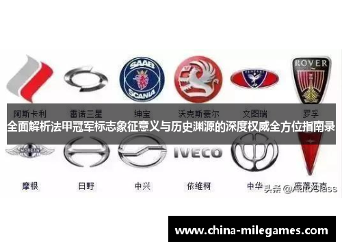 全面解析法甲冠军标志象征意义与历史渊源的深度权威全方位指南录